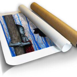 Enchanted Forest I – Archival Canvas Print in a Tube