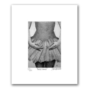 Ballet Dancer – Archival Print Unframed
