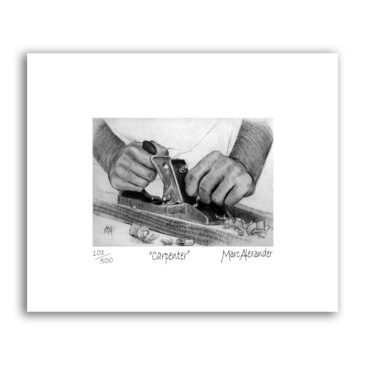 Carpenter – Archival Print Unframed