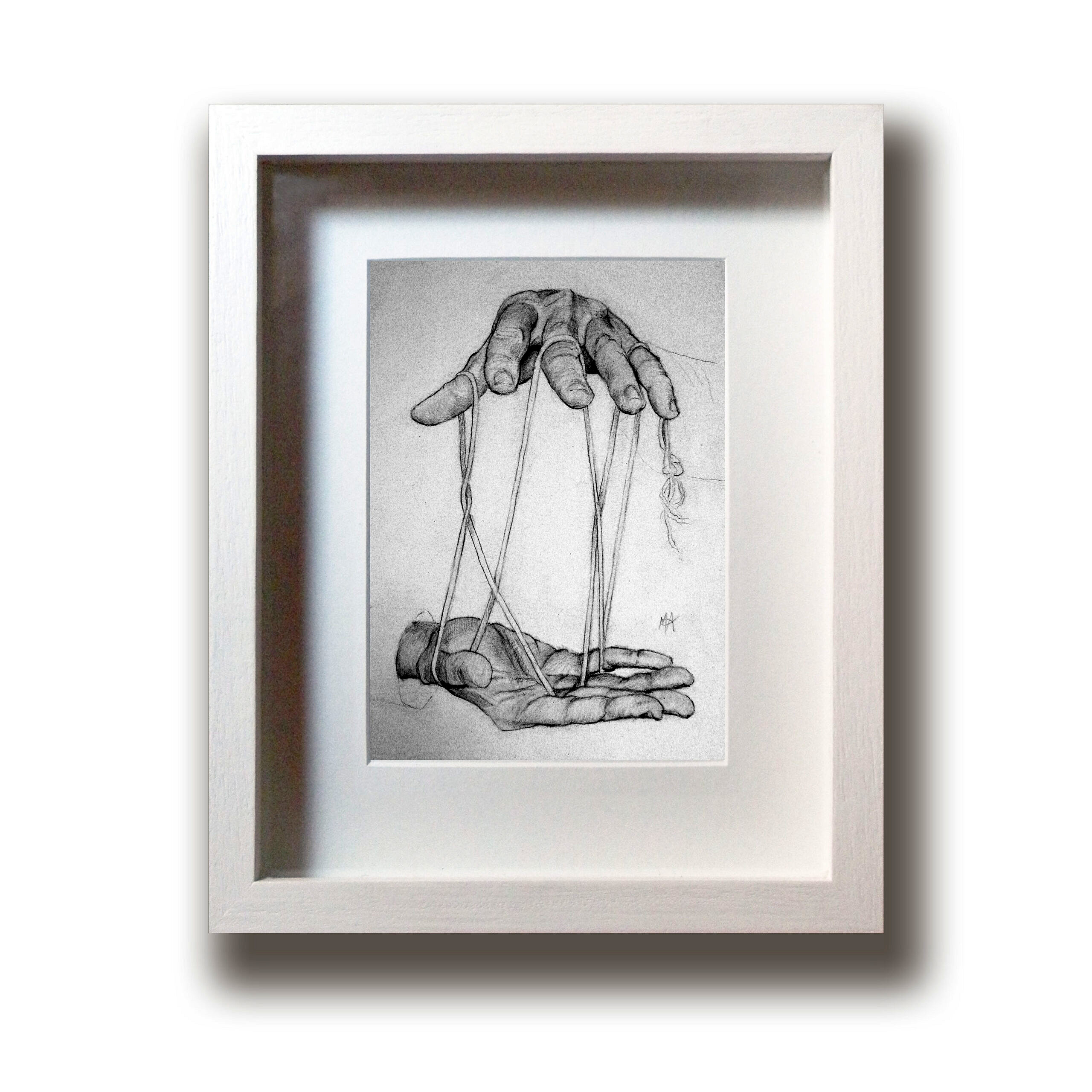 Marc Alexander | Cats Cradle | Touch Series | -Original Framed