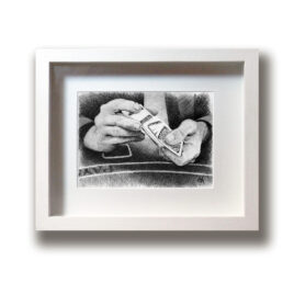 Croupier – Original Drawing