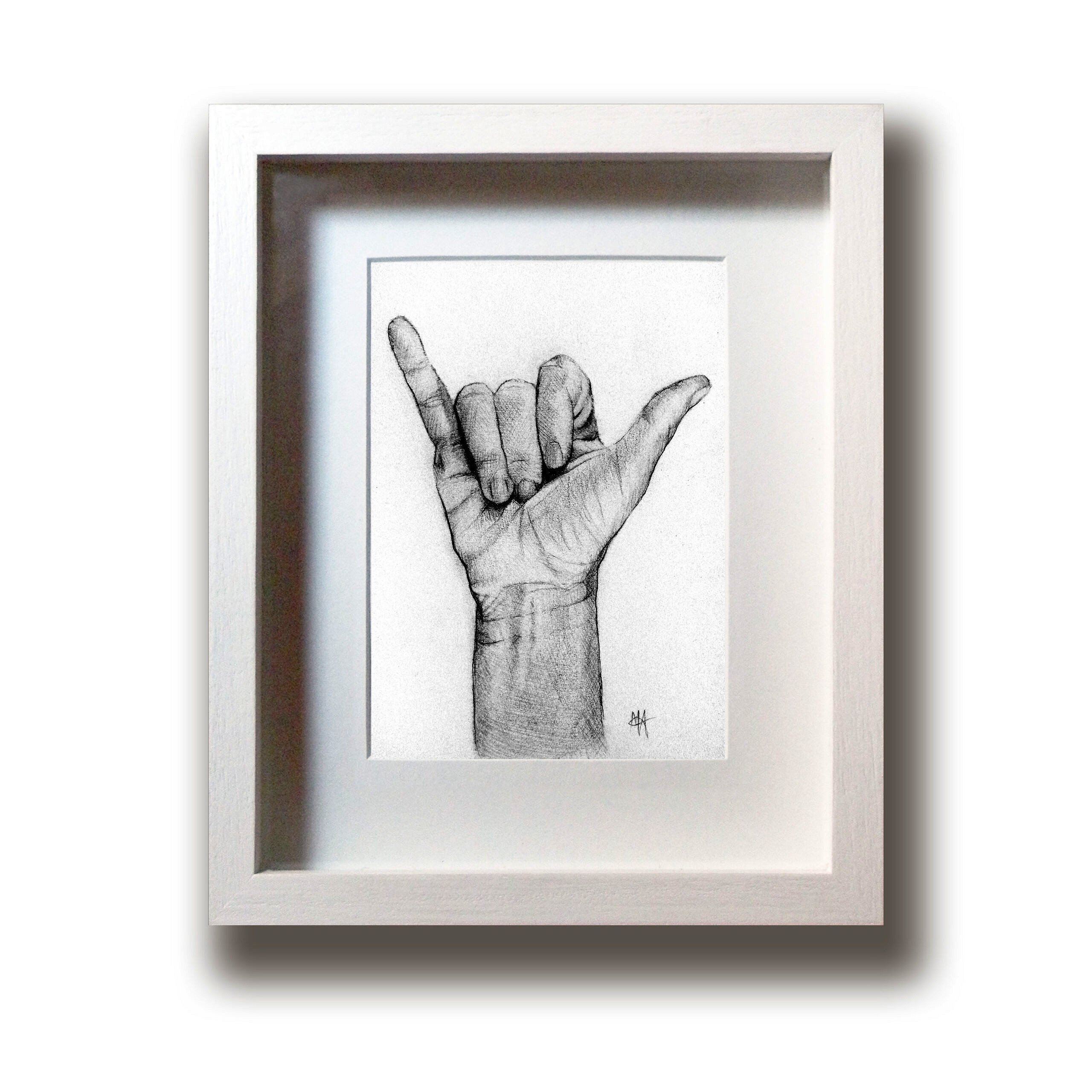 Marc Alexander | I Love You – Y | Touch Series | Original Framed