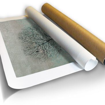 Winter Tree – Archival Canvas Print in a Tube