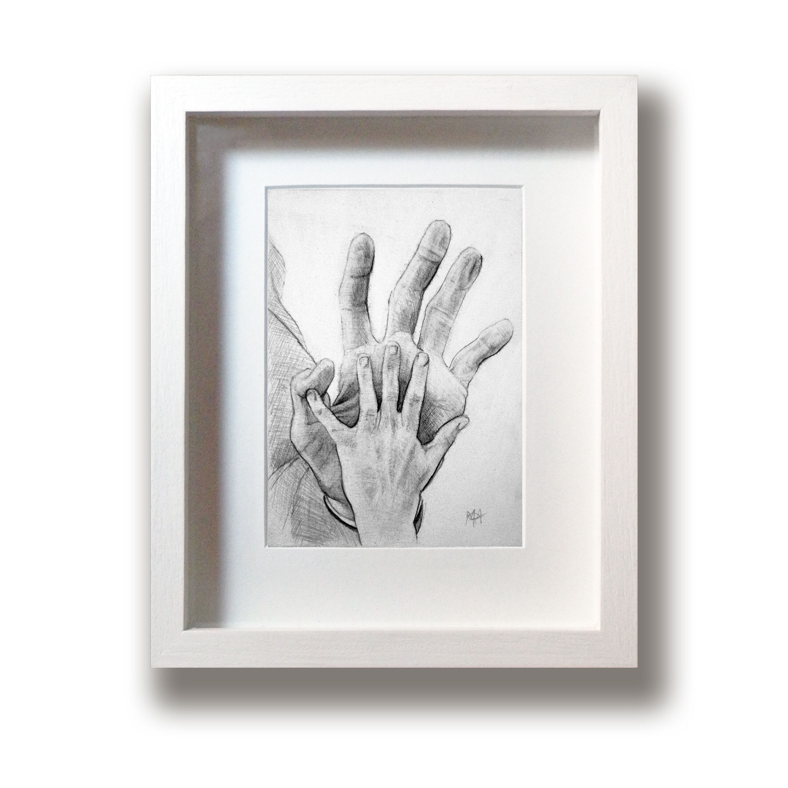 Marc Alexander | Like Father Like Son | Touch Series | Original Framed