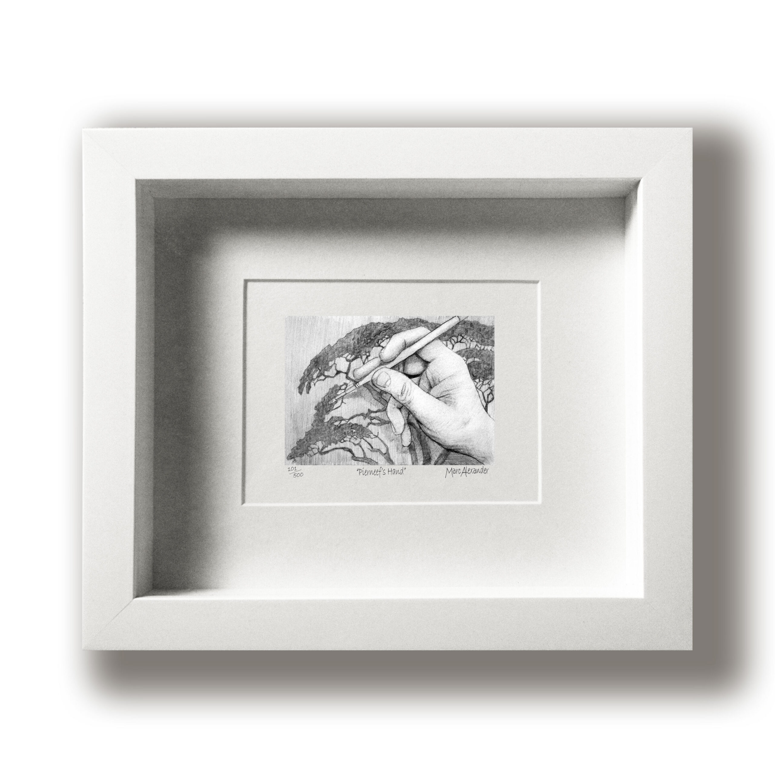 Marc Alexander | Pierneefs Hand | Touch Series | Print Framed